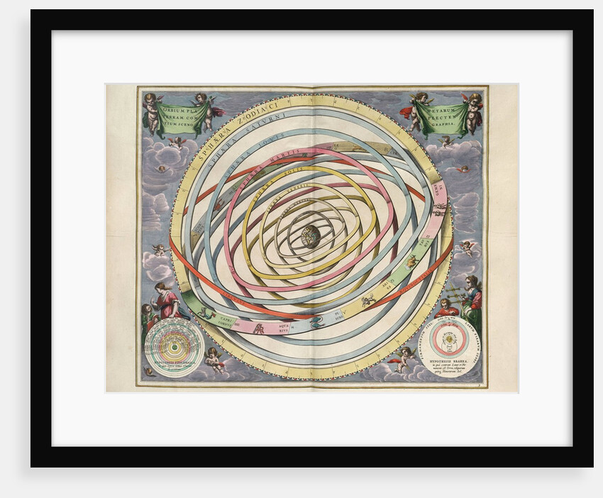 Plate 3 from Harmonia Macrocosmica by Andreas Cellarius