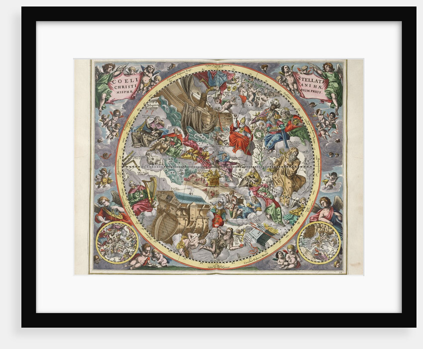 Plate 22 from Harmonia Macrocosmica by Andreas Cellarius