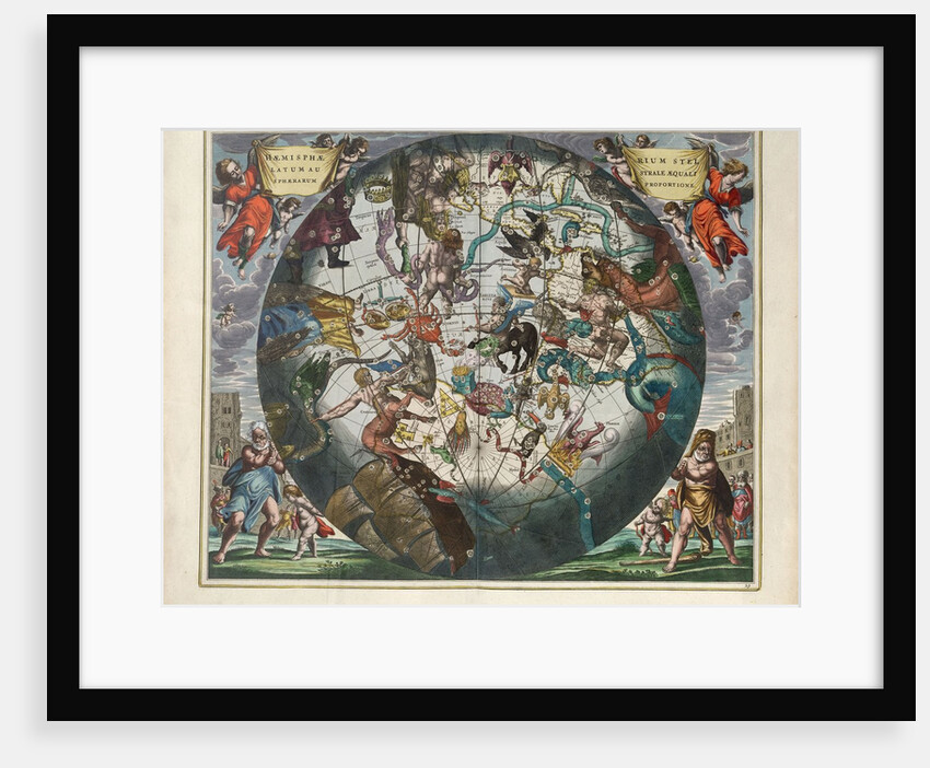 Plate 29 from Harmonia Macrocosmica by Andreas Cellarius