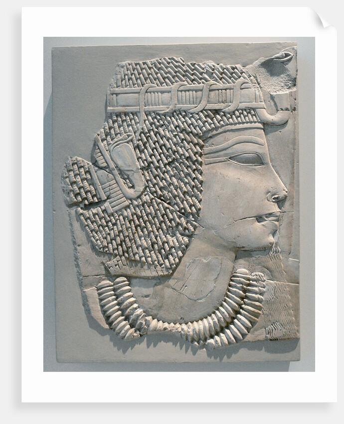 Egyptian relief of King Amenhotep III by Anonymous