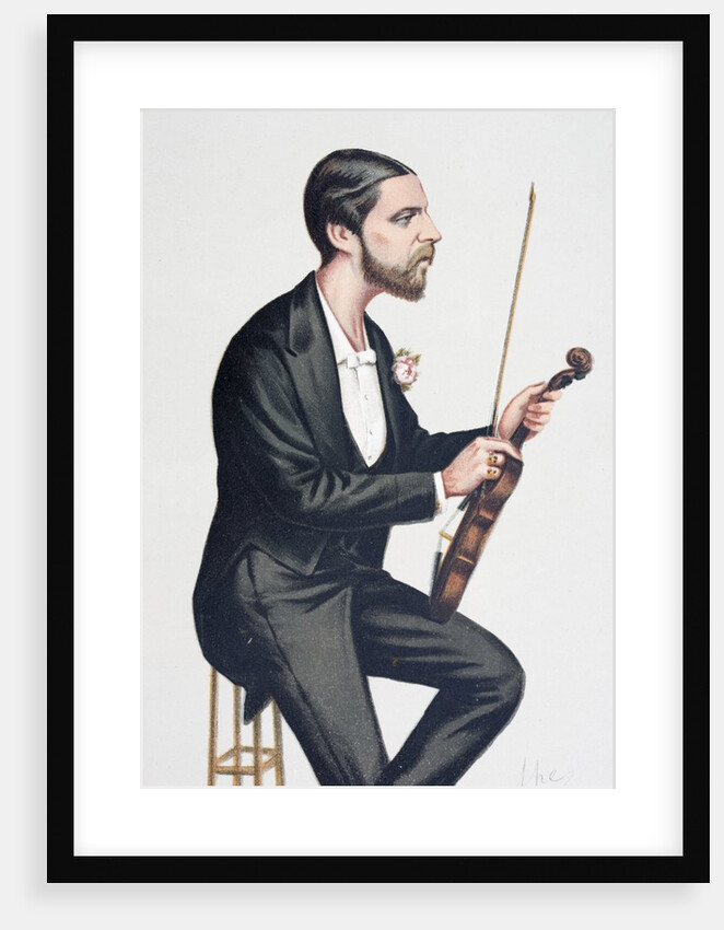 First Violin by Carlo Pellegrini