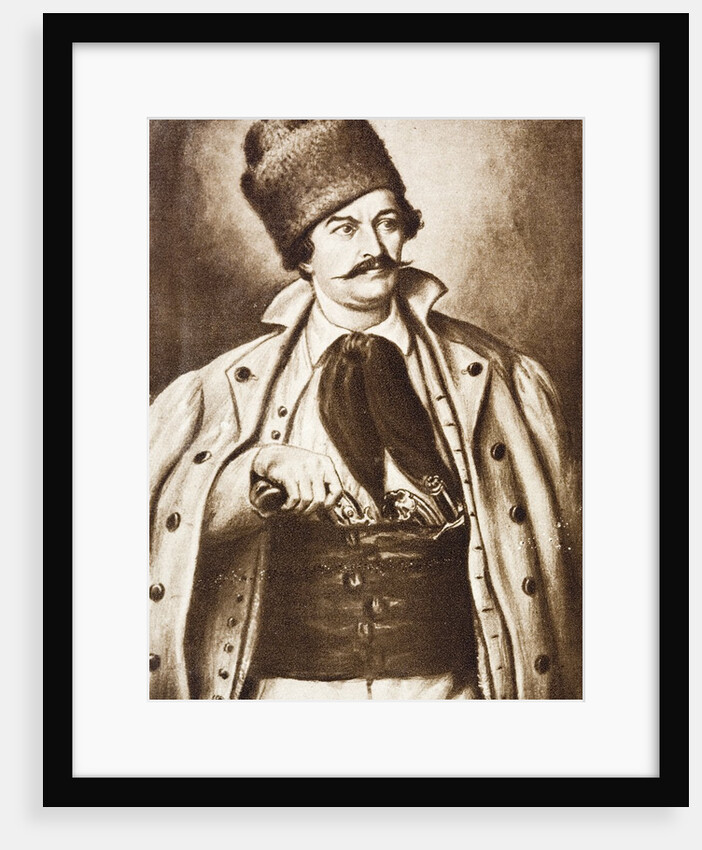 Transylvanian Romanian lawyer Avram Iancu by Anonymous