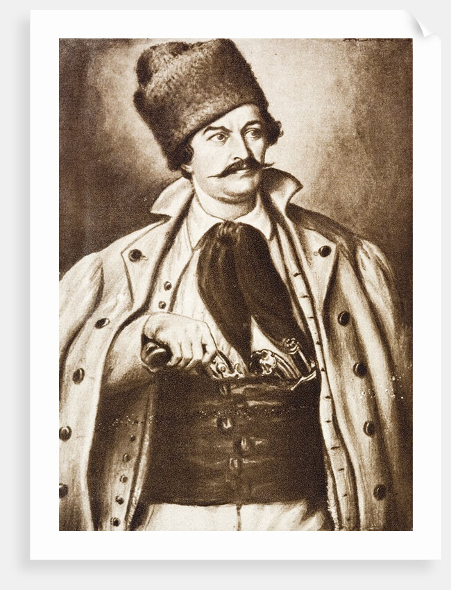 Transylvanian Romanian lawyer Avram Iancu by Anonymous