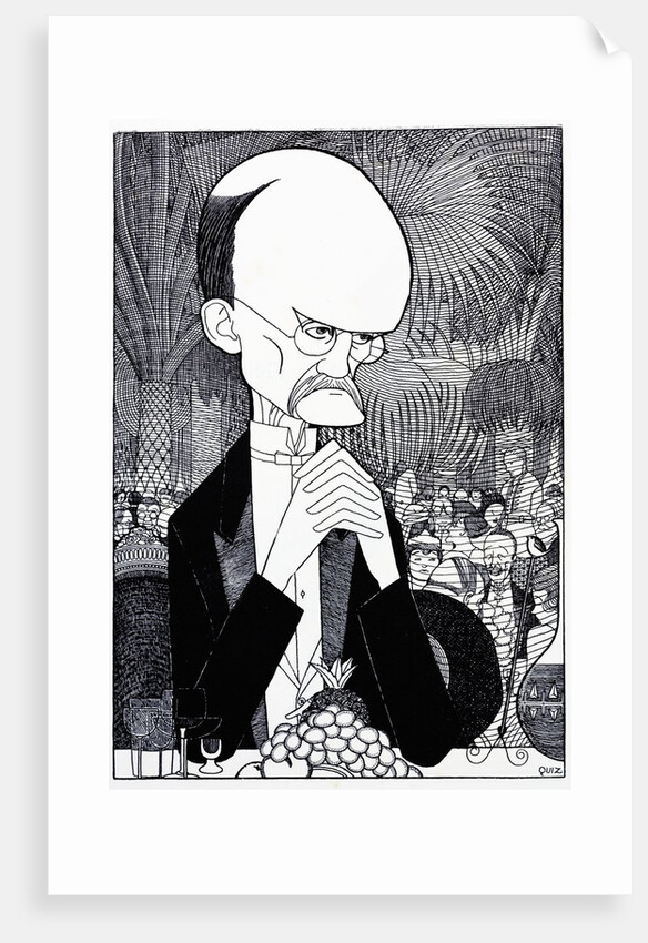 Caricature of Professor Gilbert Murray and the League of Nations by Anonymous