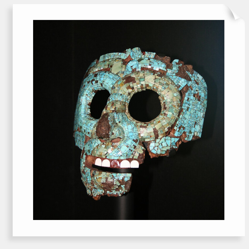 Aztec or Mixtec Mask of Quetzalcoatl by Anonymous