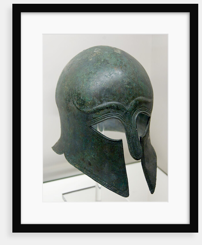 Corinthian helmet by Anonymous