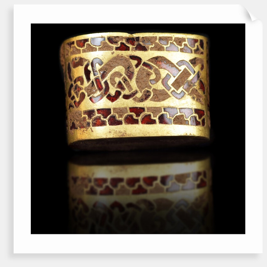 Celtic sword hilt fitting by Anonymous