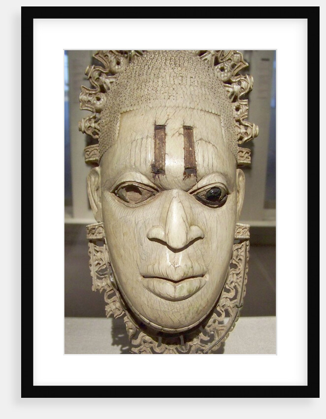 Benin Iyoba pendant mask by Anonymous