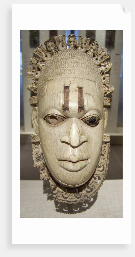 Benin Iyoba pendant mask by Anonymous