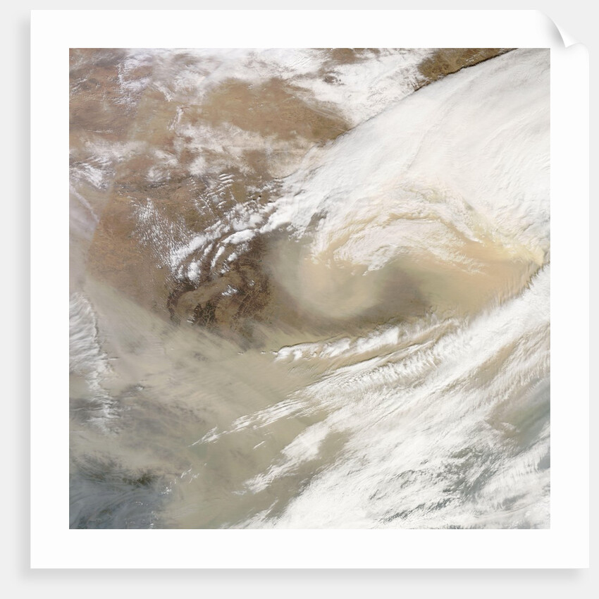 Sand and duststorm in China by Anonymous