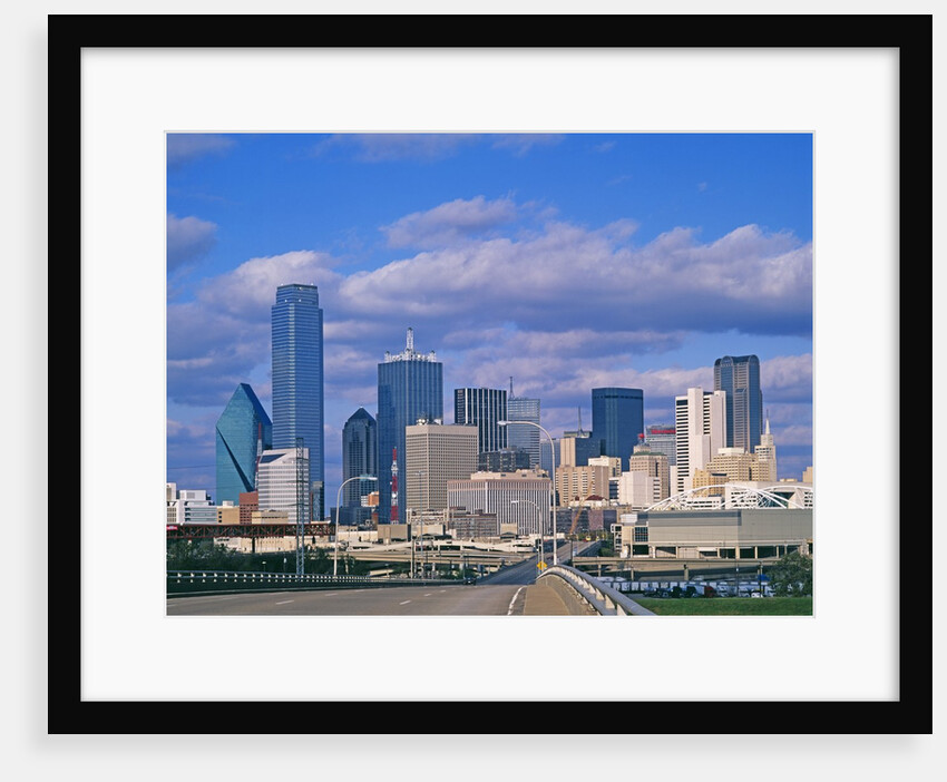 Dallas skyline by Anonymous