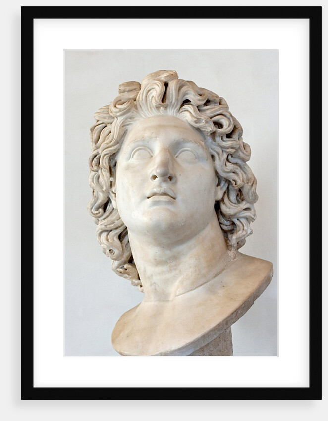 Sculpture of Alexander the Great as Helios by Anonymous