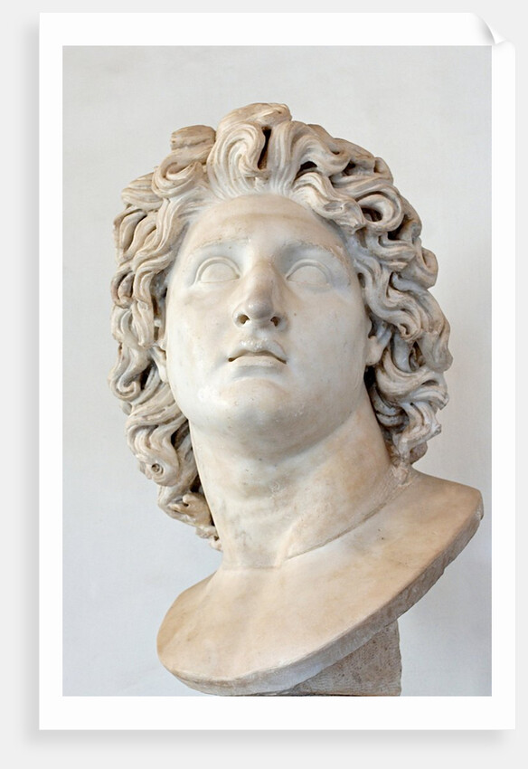 Sculpture of Alexander the Great as Helios by Anonymous