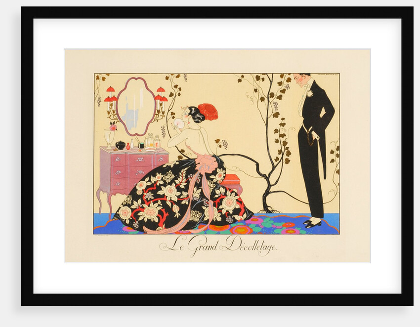 Le Grand Decolletage by Georges Barbier
