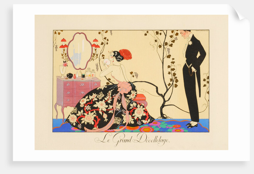 Le Grand Decolletage by Georges Barbier