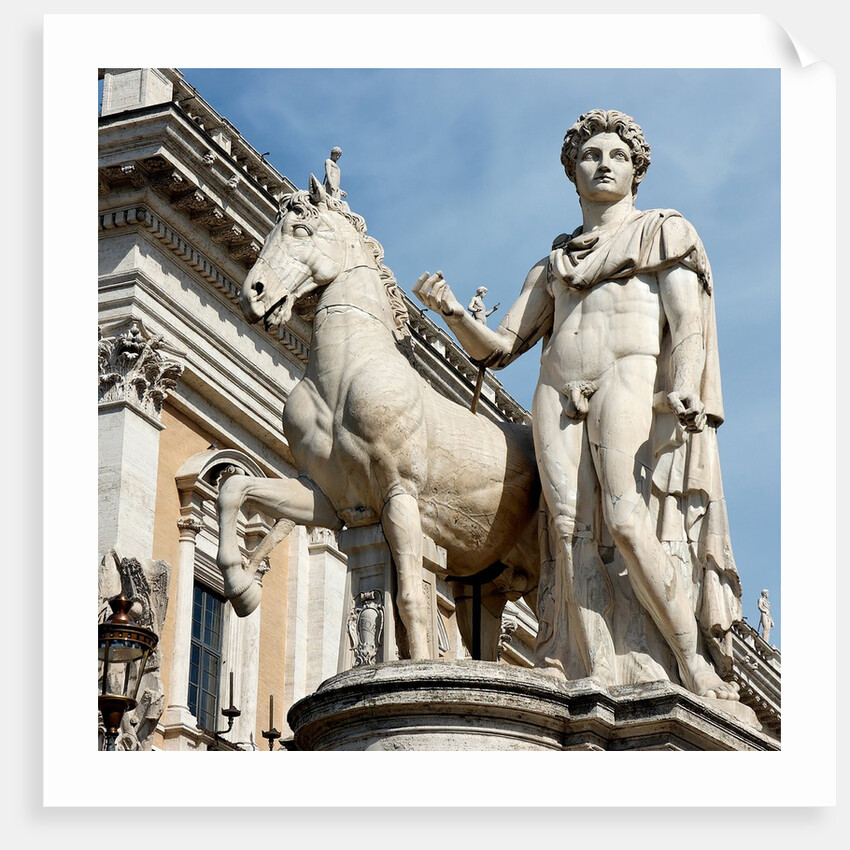 Statue of Castor at Piazza del Campidoglio by Anonymous