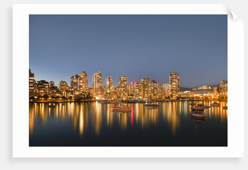 Vancouver skyline by Anonymous
