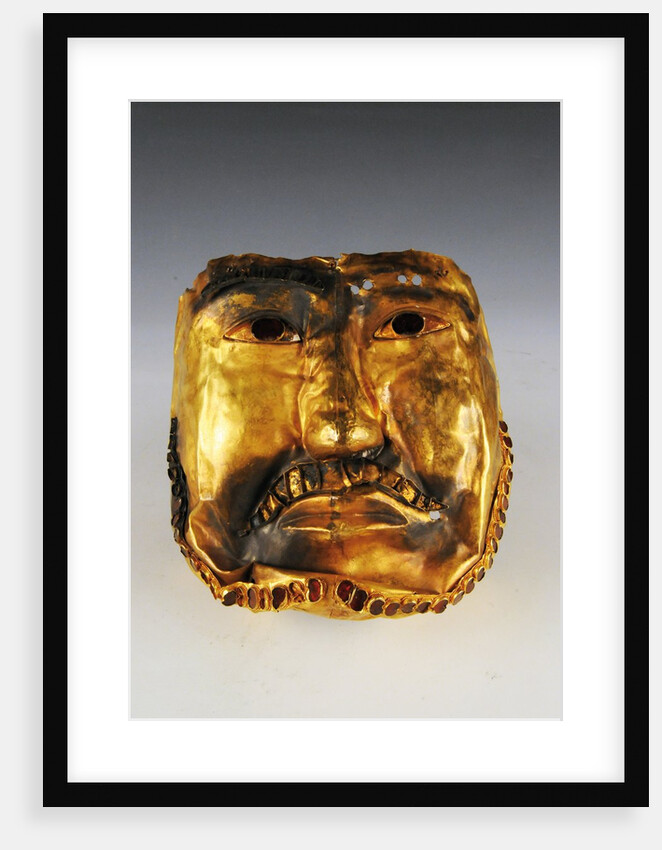 Yili gold mask by Anonymous