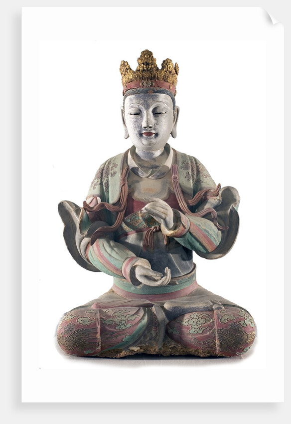 Ming Dynasty sculpture of Bodhisattva by Anonymous