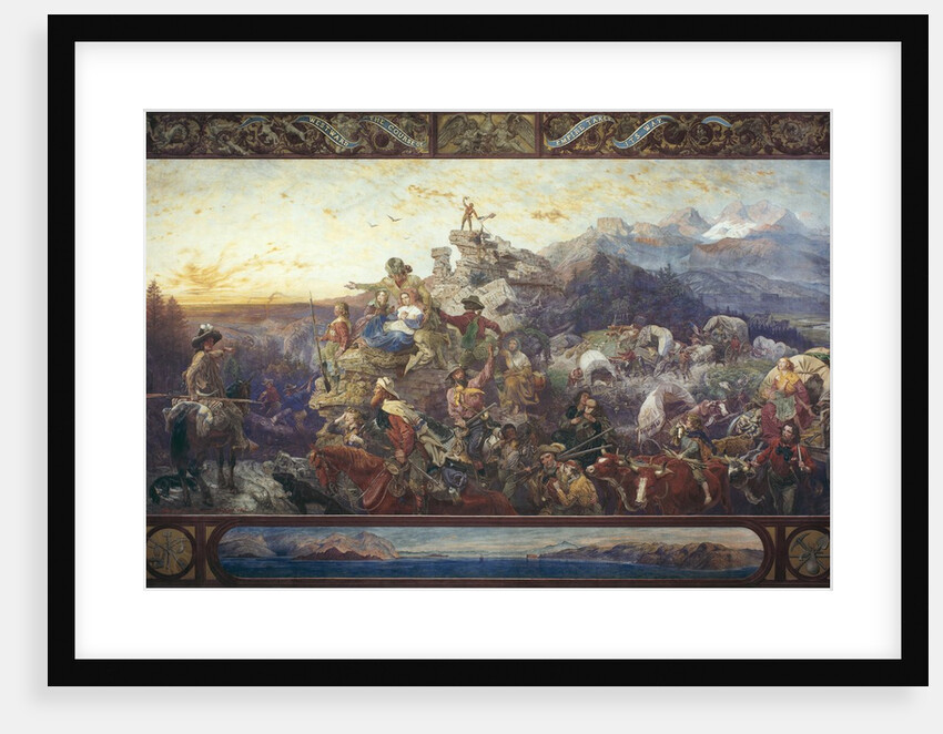 Westward the Course of Empire Takes Its Way by Emanuel Gottlieb Leutze