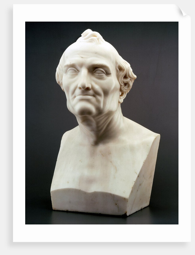 Bust sculpture of Amerigo Vespucci by Giuseppe Ceracchi