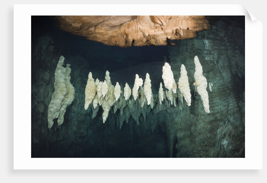 Formations in Chandelier Dripstone Cave, Micronesia, Palau by Anonymous
