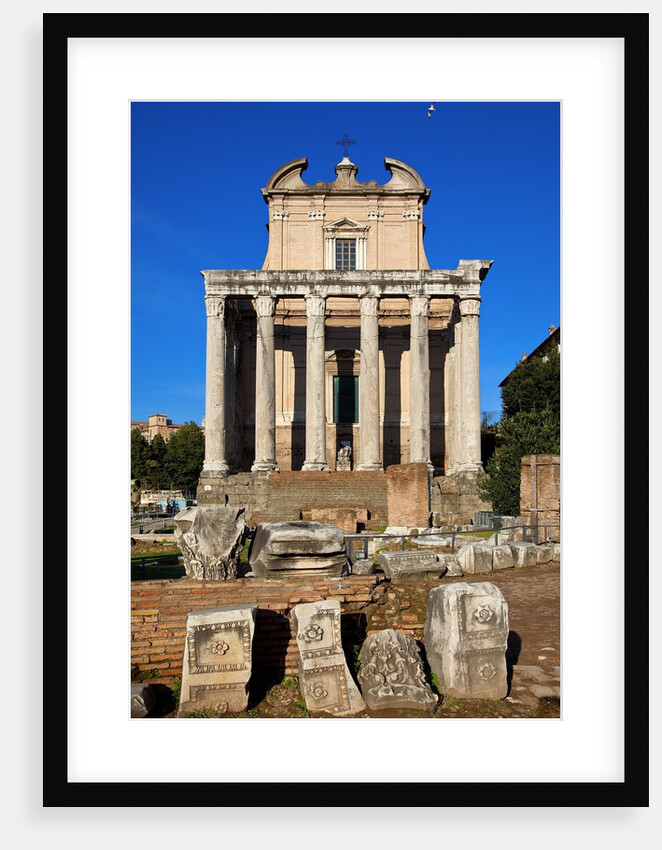 Temple of Antoninus and Faustina by Anonymous