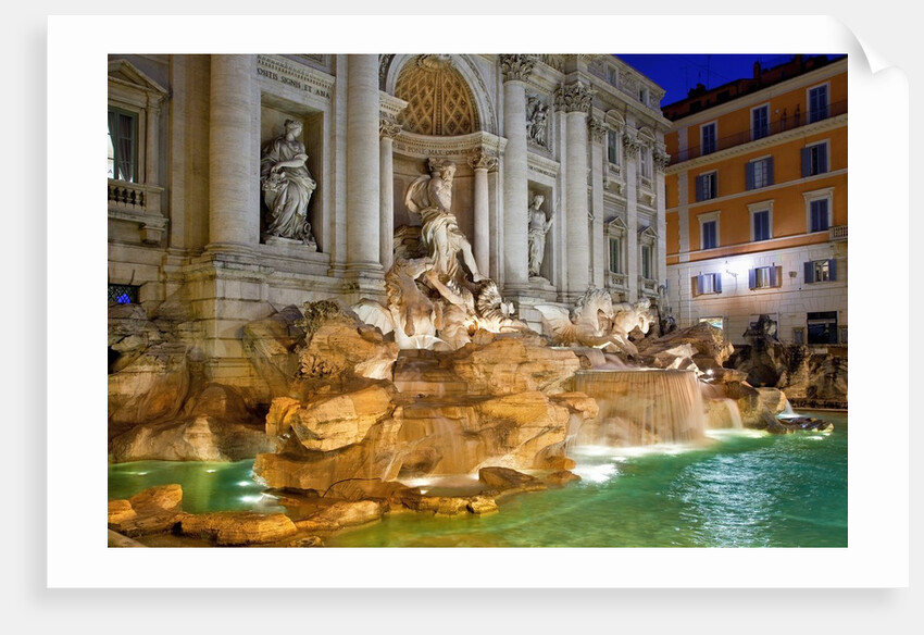 Trevi Fountain by Anonymous