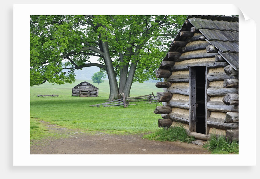 Cabin in Valley Forge National Historic Park by Anonymous