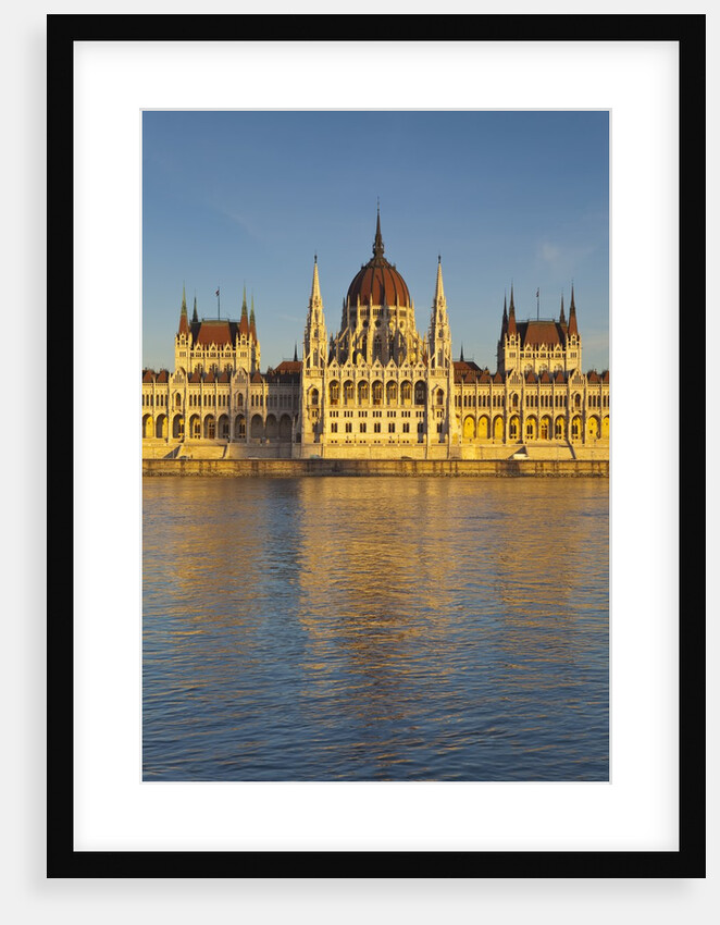 Hungarian Parliament Building in Budapest by Anonymous