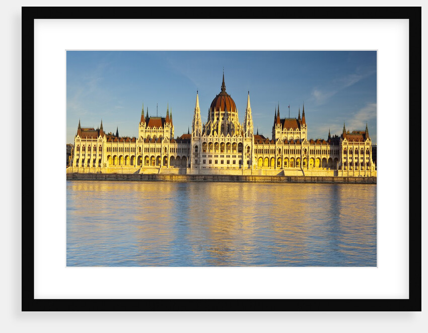 Hungarian Parliament Building in Budapest by Anonymous