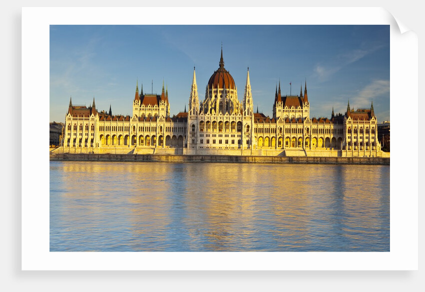 Hungarian Parliament Building in Budapest by Anonymous