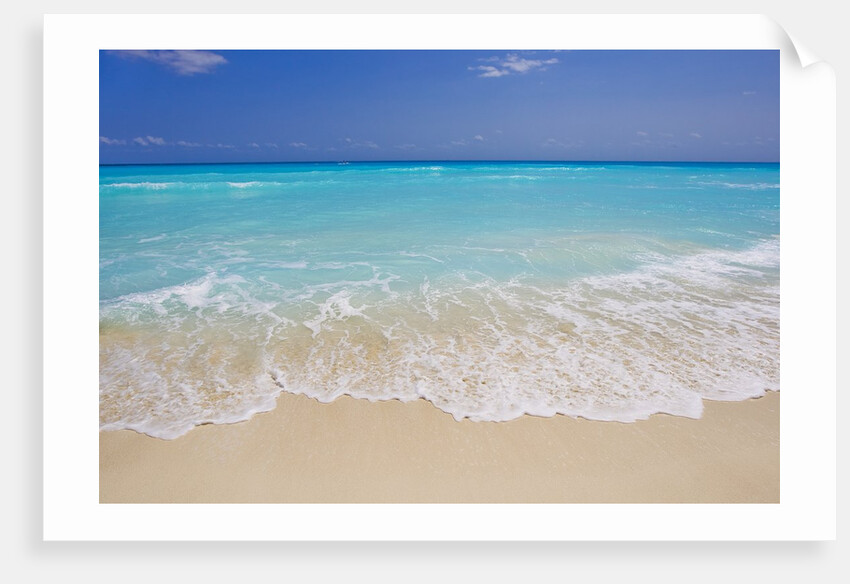 White sand beach in Cancun by Anonymous