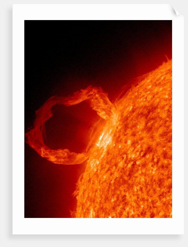 Solar flare on the Sun by Anonymous