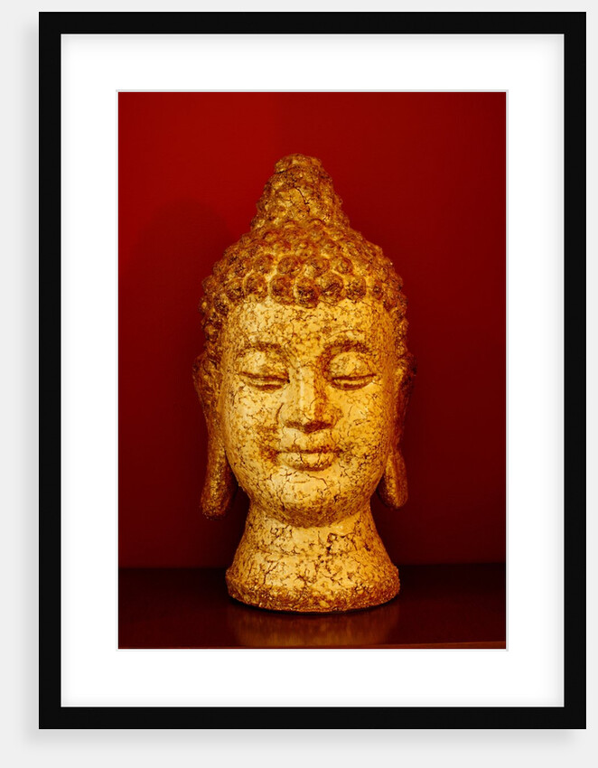 Buddha head by Anonymous