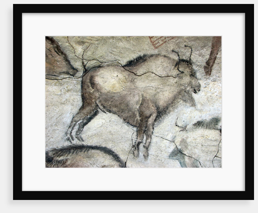 Replica of cave painting of bison from Altamira cave by Anonymous