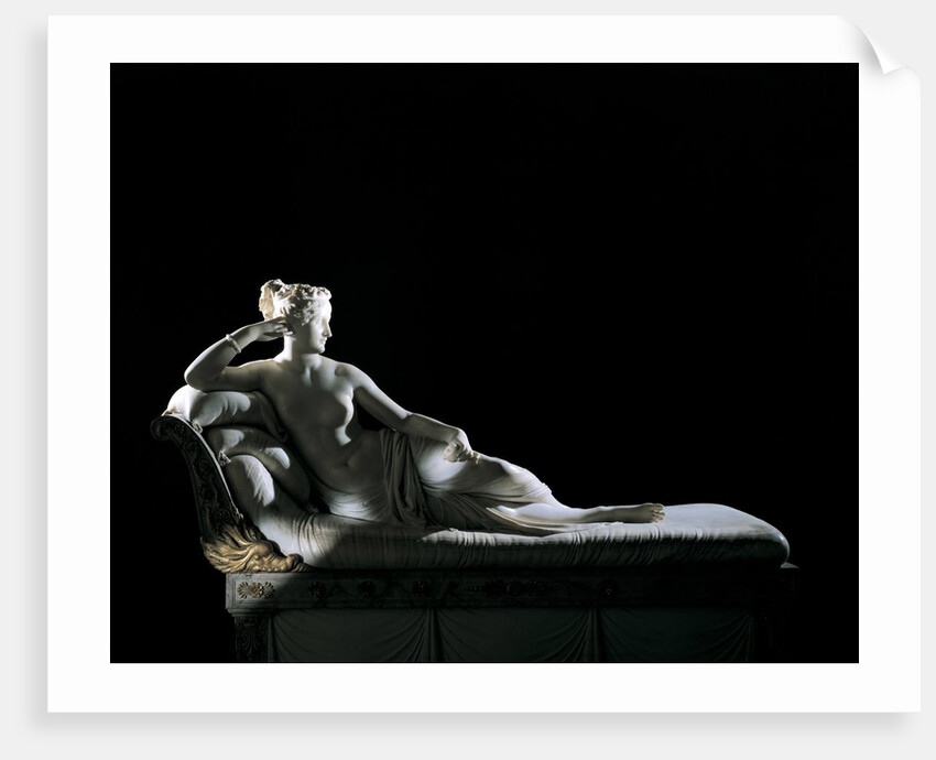 Paolina Borghese as Venus Victrix by Antonio Canova