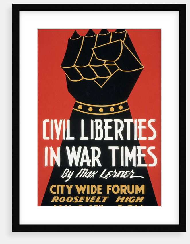 Civil Liberties in War Times by Max Lerner