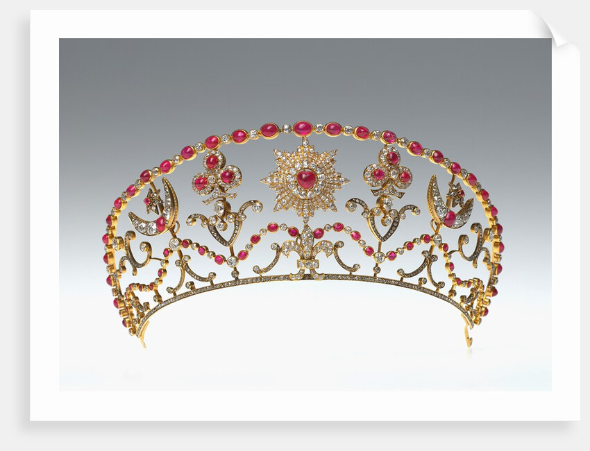 Russian tsarist diadem by Anonymous