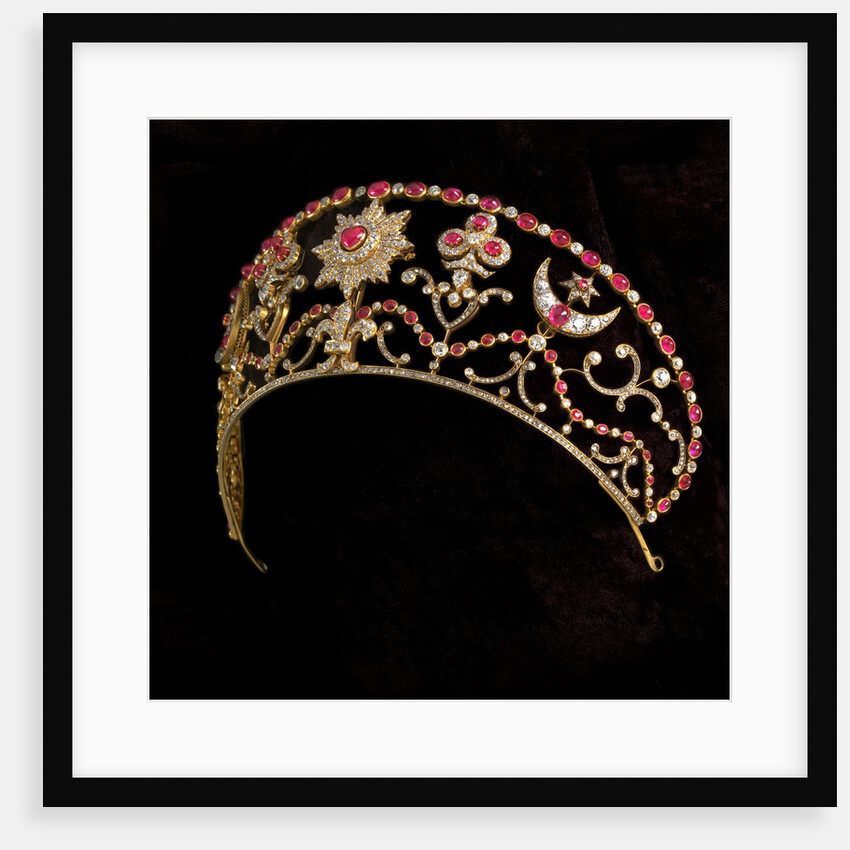 Russian tsarist diadem by Anonymous