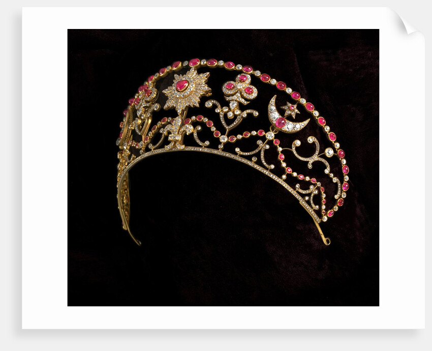 Russian tsarist diadem by Anonymous