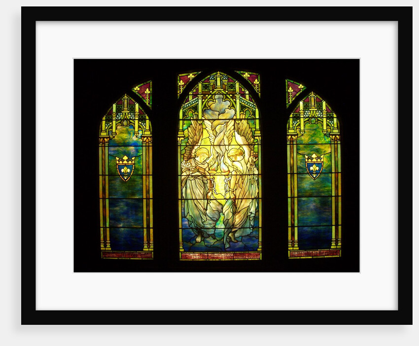 Tiffany stained glass window by Anonymous