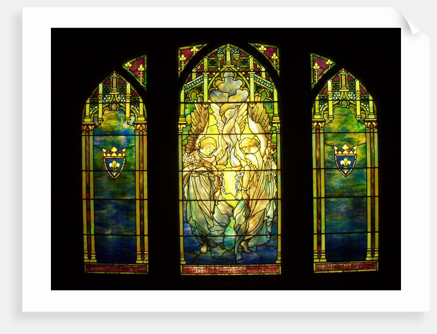 Tiffany stained glass window by Anonymous