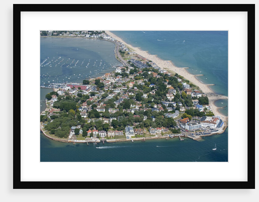 Luxury houses on Sandbanks in Poole Harbor by Anonymous