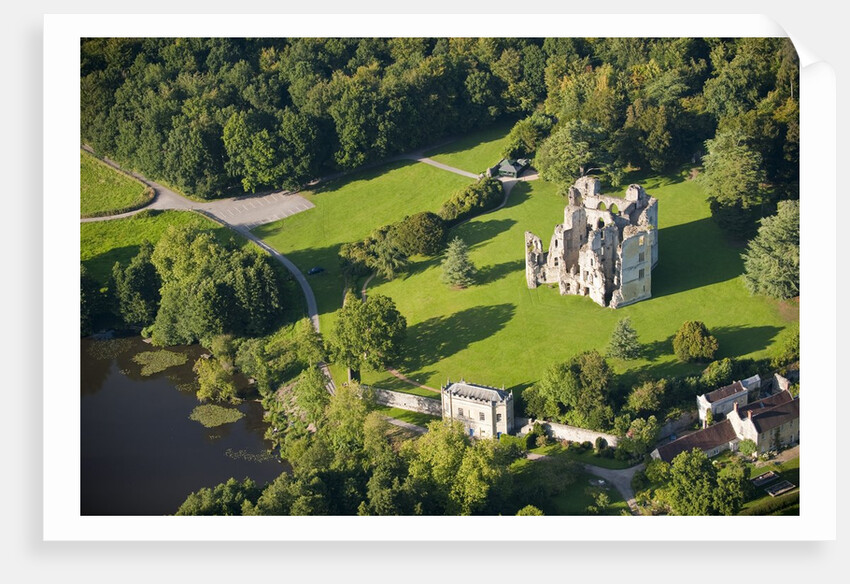 Ruins of Old Wardour Castle by Anonymous