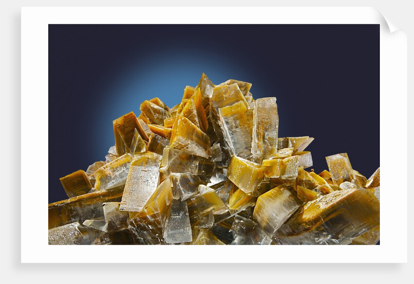 Baryte mineral by Anonymous