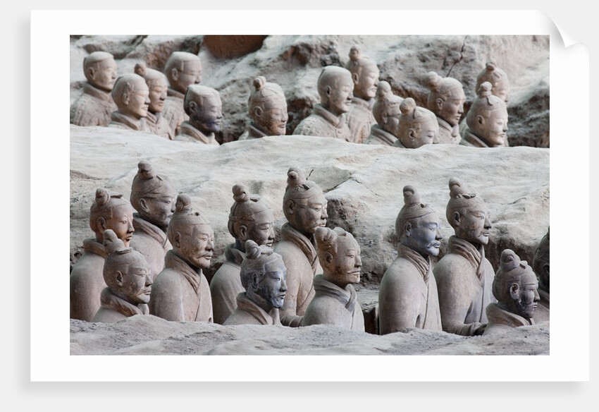 Terracotta soldiers at Qin Shi Huangdi Tomb by Anonymous