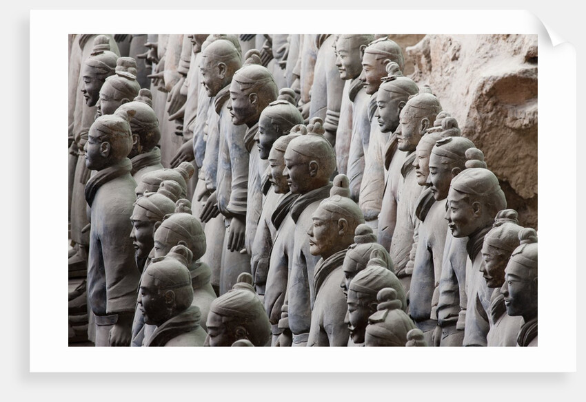 Terracotta soldiers at Qin Shi Huangdi Tomb by Anonymous