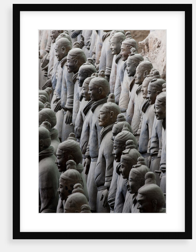 Terracotta soldiers at Qin Shi Huangdi Tomb by Anonymous