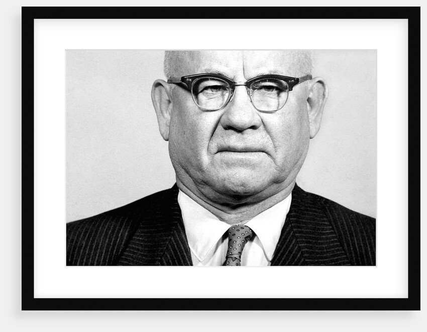 Sixty year old man portrait, ca. 1960 by Anonymous